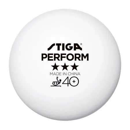 Мяч для наст. тенниса Stiga Perform 3***, 40+, 1113-2110-06, пластик, ITTF Appr., уп.6 шт, бел за 2&nbsp;121.60 ₽ купить в Перми