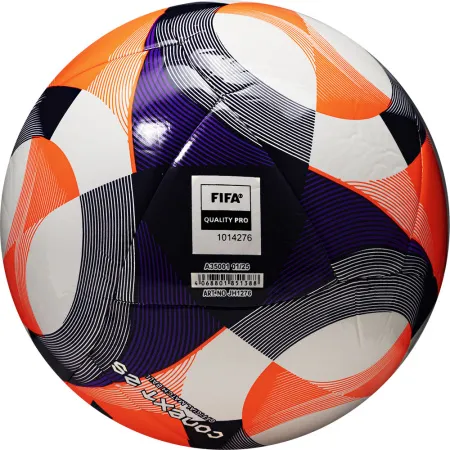 Мяч для пляж. футб. ADIDAS Conext 25 Pro Beach, JH1276, р.5, FIFA Pro, 14 пан, ТПУ, маш.сш, оранж. за 7&nbsp;457.90 ₽ купить в Перми