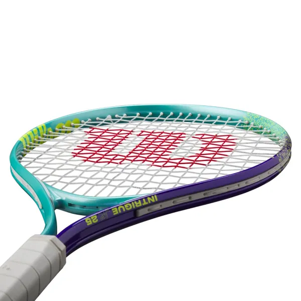 Ракетка б/т дет. Wilson Intrigue Jr 25, WR180310U, для детей 9-10лет, алюминий,со струн., бирюз-фиол за 5&nbsp;271.70 ₽ в Перми