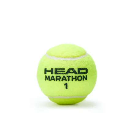 Мяч теннисный HEAD Marathon 3B, 578183, крафт. упак.3шт, без давления, фетр, нат.резина,желтый за 1&nbsp;055.70 ₽ купить в Перми