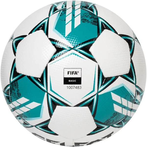 Мяч футб. SELECT NUMERO 10 V23, 0575060004, р.5, FIFA Basic, 32п, ПУ, руч. сш, бело-бирюзовый за 8&nbsp;051.20 ₽ в Перми