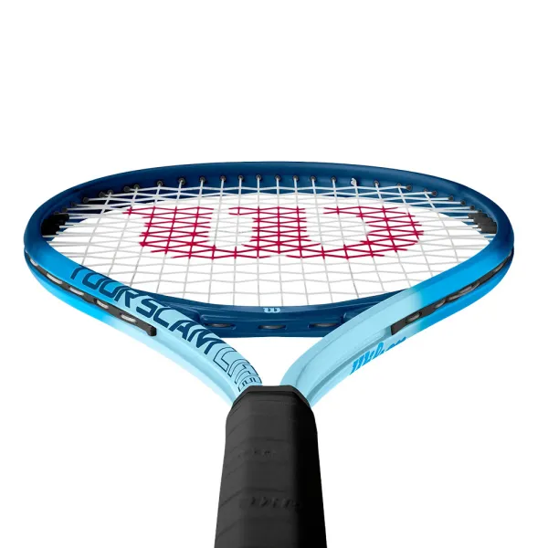 Ракетка б/т Wilson Tour Slam Lite Gr3, WR199010U3,для любит, алюминий, со струнами, сине-голубая за 6&nbsp;358 ₽ в Перми