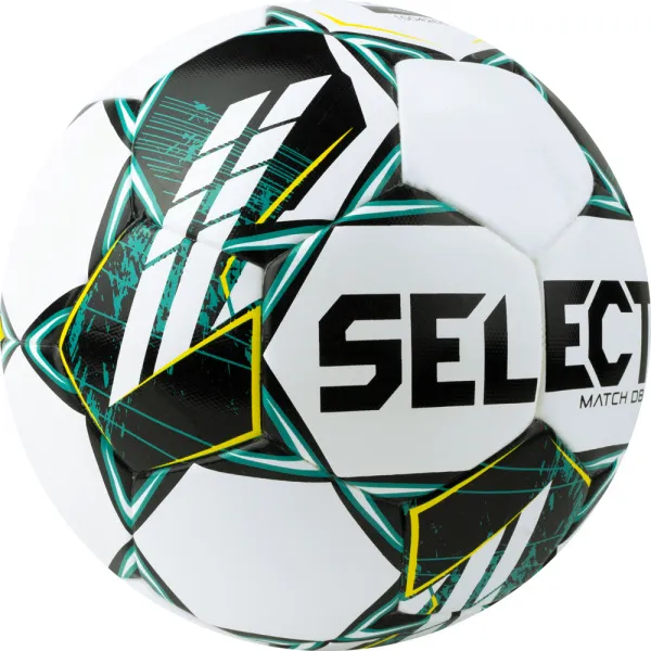 Мяч футб. SELECT Match DВ V23, 0575360004,р.5, FIFA Basic, 32п, ПУ, гибр.сш., бело-зелено-черн за 5&nbsp;875.20 ₽ в Перми