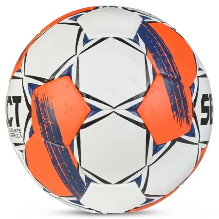 Мяч ганд. SELECT Ultimate Replica v25, 3572858745, р.3(Senior), ПУ,руч.сш, бел-оранж-т.син за 5&nbsp;373.70 ₽ купить в Перми