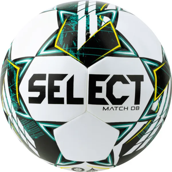 Мяч футб. SELECT Match DВ V23, 0575360004,р.5, FIFA Basic, 32п, ПУ, гибр.сш., бело-зелено-черн за 5&nbsp;875.20 ₽ в Перми