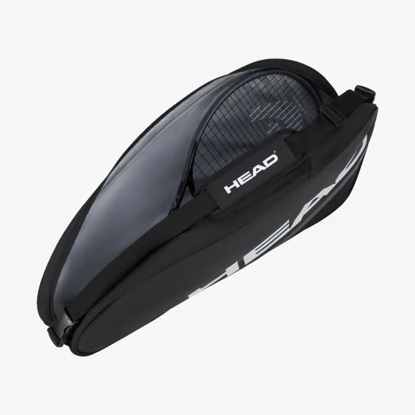 Сумка-чехол HEAD TOUR Racquet Bag S, 260644-BKWH, с карманом для 3 тен.ракеток, черно-белый за 6&nbsp;723.50 ₽ в Перми