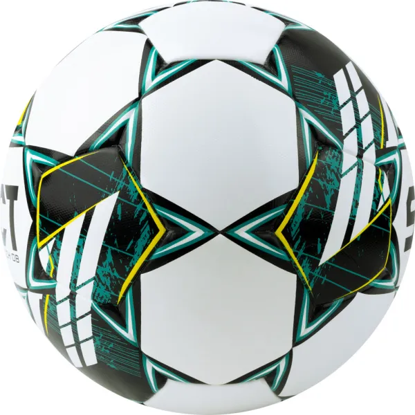 Мяч футб. SELECT Match DВ V23, 0575360004,р.5, FIFA Basic, 32п, ПУ, гибр.сш., бело-зелено-черн за 5&nbsp;875.20 ₽ в Перми