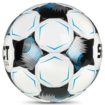 Мяч футзал. SELECT Futsal Master V26, 1043471003, р.4, Basic,32п, гл.ПУ, руч.сш,бело-сине-черный за 7&nbsp;031.20 ₽ купить в Перми