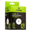 Мяч для наст. тенниса Stiga Cup ABS, 1110-2510-12, диам.40+мм, пластик, упак. 12 шт, белый за 1&nbsp;774.80 ₽ купить в Перми