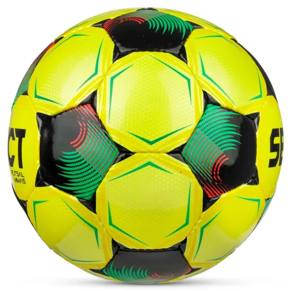 Мяч футзал. SELECT Futsal Mimas V26, 1053471007, р.4,FIFA Basic, 32п, ПУ, руч.сш, желто-зелено-черн. за 6&nbsp;113.20 ₽ в Перми