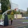 Баскетбольная стойка мобильная складная на пружинах вынос 2,25 м c противовесом ZAVODSPORTA за 530&nbsp;660 ₽ купить в Перми