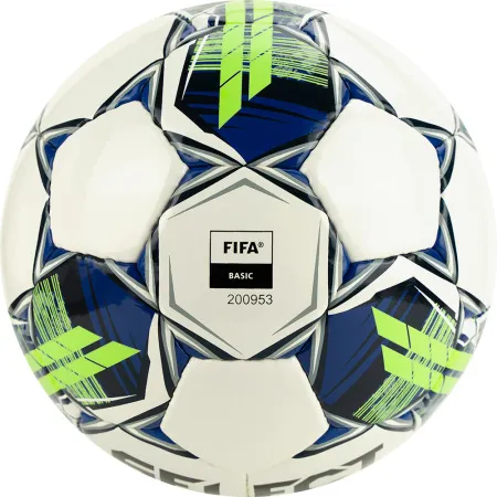 Мяч футзал. SELECT Futsal Master Shiny V22, 1043460004, р.4, Basic,32п, гл.ПУ, руч.сш,бел-син-зел за 7&nbsp;539.50 ₽ купить в Перми