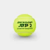 Мяч теннисный Dunlop ATP Championship 3B, 601626, уп.3ш, одобр. ITF, нат.резина,фетр. за 943.50 ₽ купить в Перми