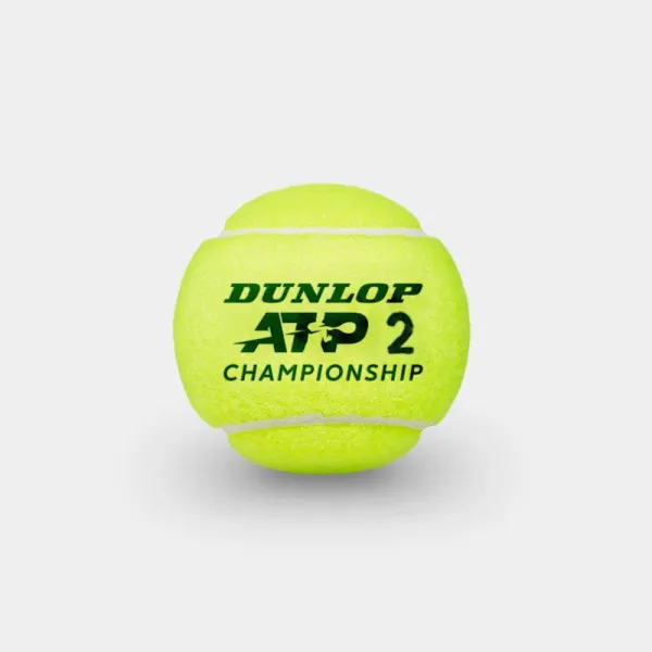 Мяч теннисный Dunlop ATP Championship 3B, 601626, уп.3ш, одобр. ITF, нат.резина,фетр. за 943.50 ₽ в Перми