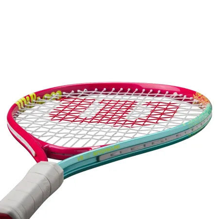 Ракетка б/т дет. Wilson Intrigue Jr 21, WR180510U, для дет.5-6лет, алюминий,со струн.,розово-бирюзов за 5&nbsp;271.70 ₽ купить в Перми
