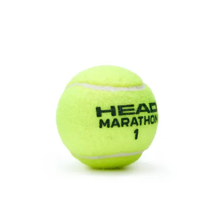 Мяч теннисный HEAD Marathon 3B, 578183, крафт. упак.3шт, без давления, фетр, нат.резина,желтый за 1&nbsp;055.70 ₽ купить в Перми