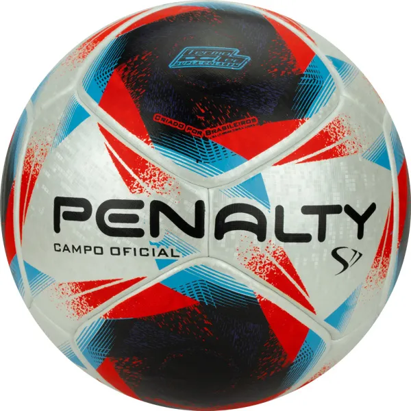 СЦ*Мяч футб. PENALTY BOLA CAMPO S11 R1 XXIII, 5416341610-U,р.5, PU, термосшивка, серебр-красно-синий за 4&nbsp;250 ₽ в Перми