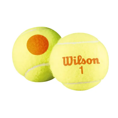 Мяч теннисный детский WILSON Starter Orange, WRT137300, ITF, фетр, нат.рез, уп.3шт, оранж за 1&nbsp;077.80 ₽ купить в Перми