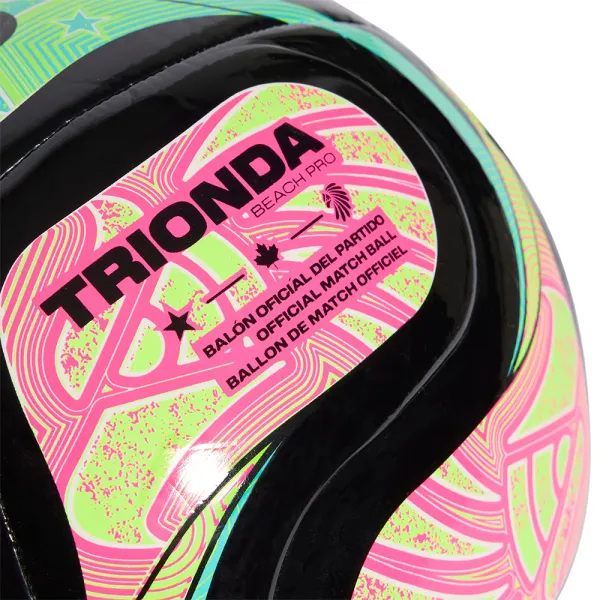 Мяч для пляж. футб. ADIDAS WC26 Trionda Pro Beach, JD8036, р.5, FIFA Pro, 4п, ТПУ, маш.сш, мультикол за 7&nbsp;573.50 ₽ в Перми