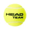 Мяч теннисный HEAD Team 3B, 575703, уп.3 шт, одобр.ITF, фетр, нат.резина, желтый за 569.50 ₽ купить в Перми