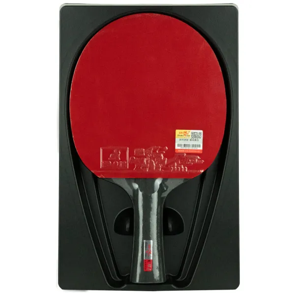 Ракетка для н/т DOUBLE FISH Black Carbon King Racket 5*****, для професс.,ITTF Appr.,накл.2,1,мм за 6&nbsp;434.50 ₽ в Перми