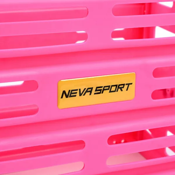Корзина для теннисных мячей NEVA SPORT, UEA1_P, на 75 мячей, пластик, розовый за 5&nbsp;778.30 ₽ в Перми