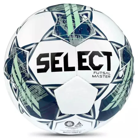 Мяч футзал. SELECT Futsal Master Shiny V22, 1043460004, р.4, Basic,32п, гл.ПУ, руч.сш,бел-син-зел за 7&nbsp;539.50 ₽ купить в Перми