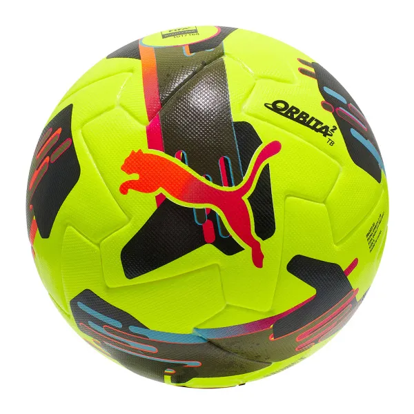Мяч футб. PUMA Orbita 2 TB, 08432303, р.5, FIFA Quality Pro, 12 пан., ТПУ, термосшивка, желто-черный за 7&nbsp;260.70 ₽ в Перми