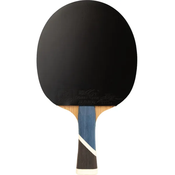 Ракетка для н/т DOUBLE FISH 5A+C, для продвин, ITTF Appr, накл. 2,1 мм, конич. ручка+ 2 мяча V40+мм за 2&nbsp;779.50 ₽ в Перми