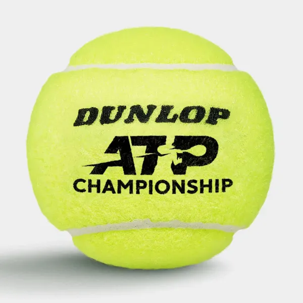 Мяч теннисный Dunlop ATP Championship 4B, 601627, уп.4ш, одобр. ITF, нат.резина,фетр. за 1&nbsp;242.70 ₽ в Перми