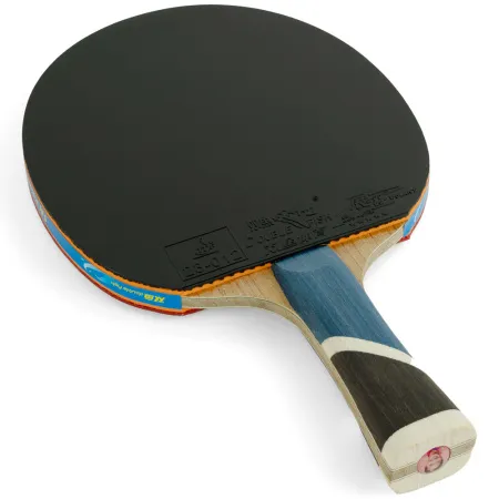 Ракетка для н/т DOUBLE FISH 5A+C, для продвин, ITTF Appr, накл. 2,1 мм, конич. ручка+ 2 мяча V40+мм за 2&nbsp;779.50 ₽ купить в Перми