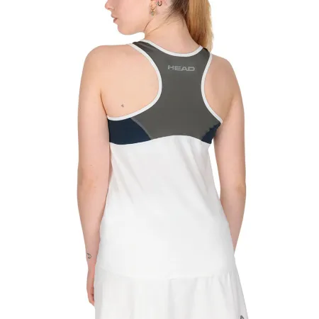 СЦ*Майка жен. HEAD Club 22 Tank Top W 814461-WHDB-L, р.L, 92% полиэстер, 8% эластан, белый за 3&nbsp;500.30 ₽ купить в Перми