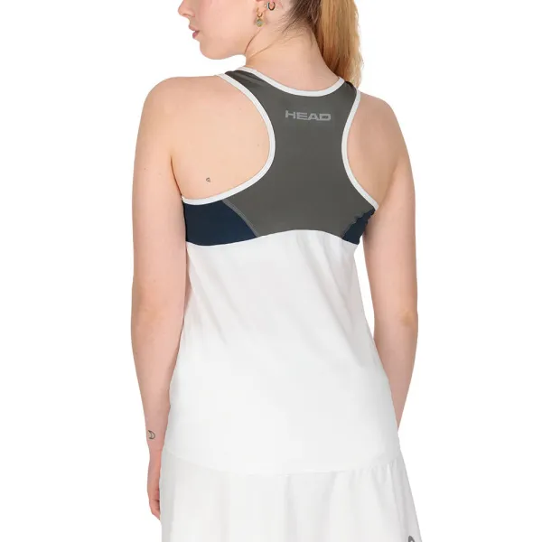 СЦ*Майка жен. HEAD Club 22 Tank Top W 814461-WHDB-L, р.L, 92% полиэстер, 8% эластан, белый за 3&nbsp;500.30 ₽ в Перми