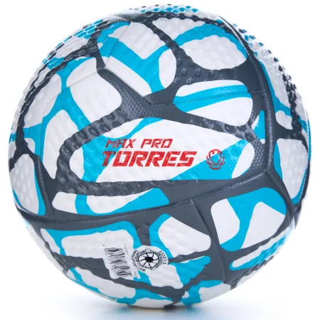 Мяч футб. TORRES MAX Pro, F323415, р.5, EПУ (микрофибра),4 сл, 12 п, термосшивка, бело-голубой за 5&nbsp;101.70 ₽ купить в Перми