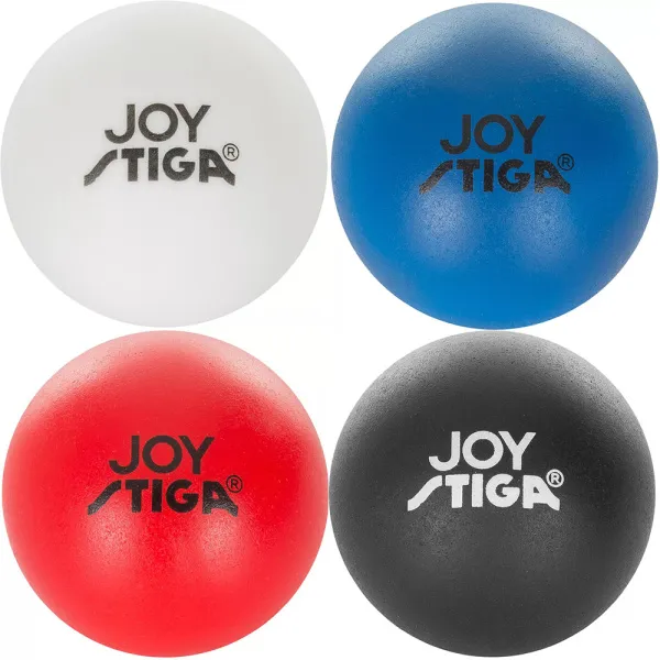 Мяч для наст. тенниса Stiga Joy, 1110-5240-04, диам. 40+мм, пластик, упак. 4 шт, мультиколор за 1&nbsp;286.90 ₽ в Перми