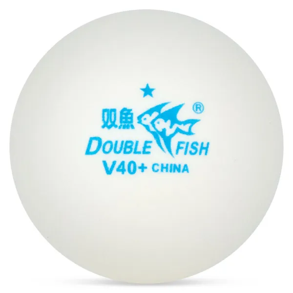 Мяч для наст. тенниса DOUBLE FISH 1* Ball, арт. V40+1, диам. V40+мм,плаcтик,упак.100 шт,белый за 4&nbsp;243.20 ₽ в Перми