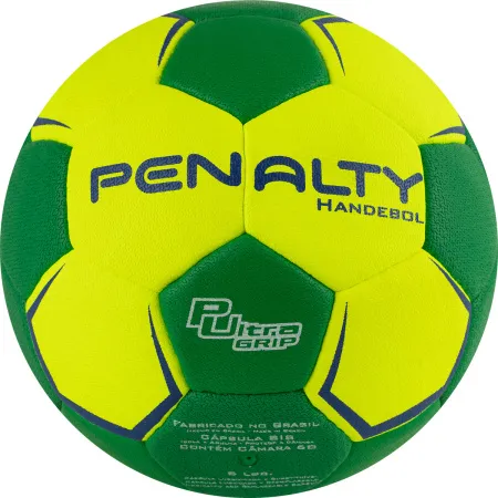 СЦ*Мяч ганд. PENALTY HANDEBOL SUECIA H2L ULTRA GRIP FEMININO, 5115615300-U,р.2,PU,руч.с,жел-зел за 3&nbsp;512.20 ₽ купить в Перми