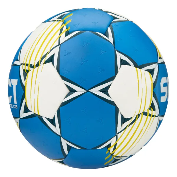Мяч ганд. SELECT HB FORCE DB V25, 1622858205, Senior (р.3), EHF Appr,ПУ, гибр.сш., сине-белый за 8&nbsp;438.80 ₽ в Перми