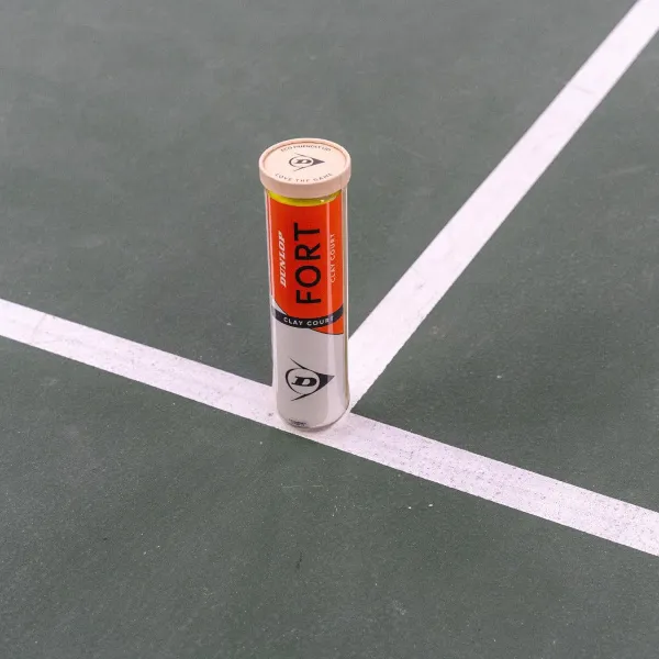 Мяч теннисный Dunlop Fort Clay Court 4B, 601613, уп.4 шт,одобр.ITF и FFT,сукно,нат.резина,желтый за 1&nbsp;812.20 ₽ в Перми