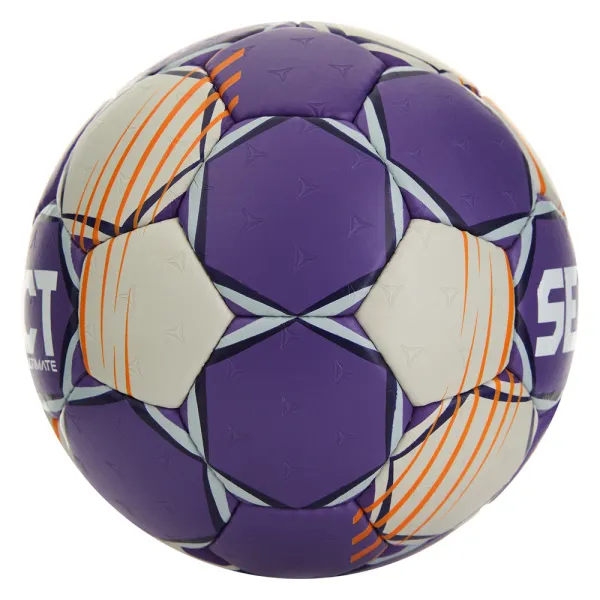 Мяч ганд. SELECT Ultimate Official EHF V24, 1612858999, Senior(р.3), EHF Appr, ПУ, руч.сш, фиол-сер за 15&nbsp;504 ₽ в Перми
