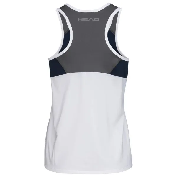 СЦ*Майка жен. HEAD Club 22 Tank Top W 814461-WHDB-L, р.L, 92% полиэстер, 8% эластан, белый за 3&nbsp;500.30 ₽ в Перми