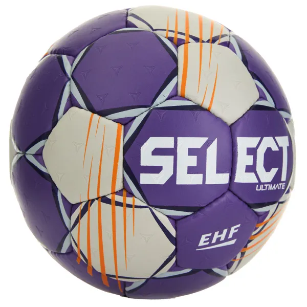 Мяч ганд. SELECT Ultimate Official EHF V24, 1612858999, Senior(р.3), EHF Appr, ПУ, руч.сш, фиол-сер за 15&nbsp;504 ₽ в Перми