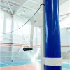 Волейбольные стойки универсальные со стаканами и механизмом натяжения троса ZAVODSPORTA за 41&nbsp;400 ₽ купить в Перми