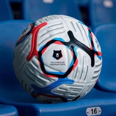 Мяч футб. KELME Russian Premier League, 7601QU5216-100, р.5, FIFA Pro, 10п, ПУ, термосш, бел-син-кр за 10&nbsp;672.60 ₽ купить в Перми